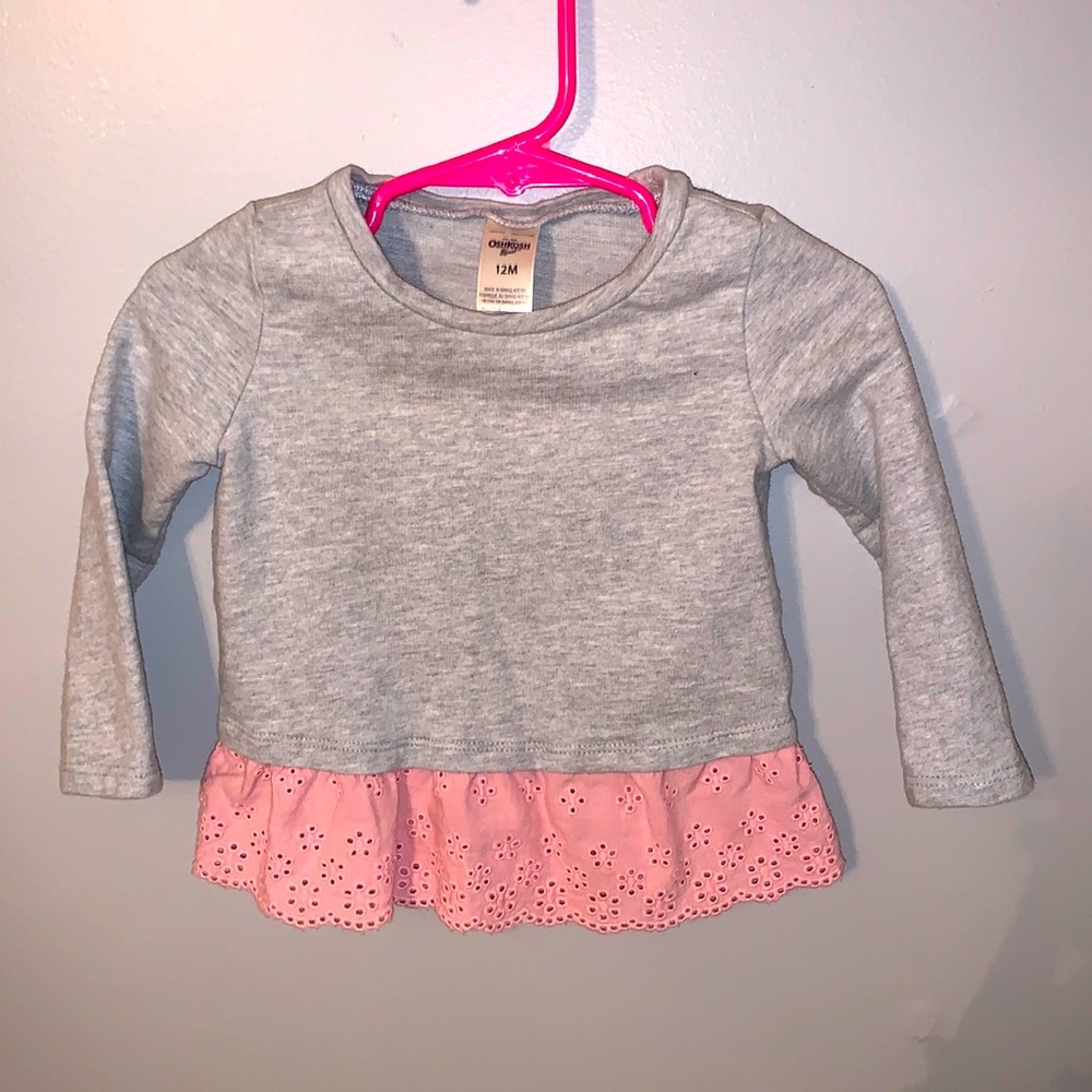 Oshkosh 12 month girls blouse